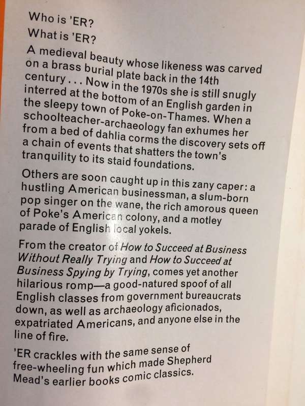 ER: The Brassbound Beauty, the Bearded Bicyclist, and the Gold-Colored Teen-age Grandfather - S Mead