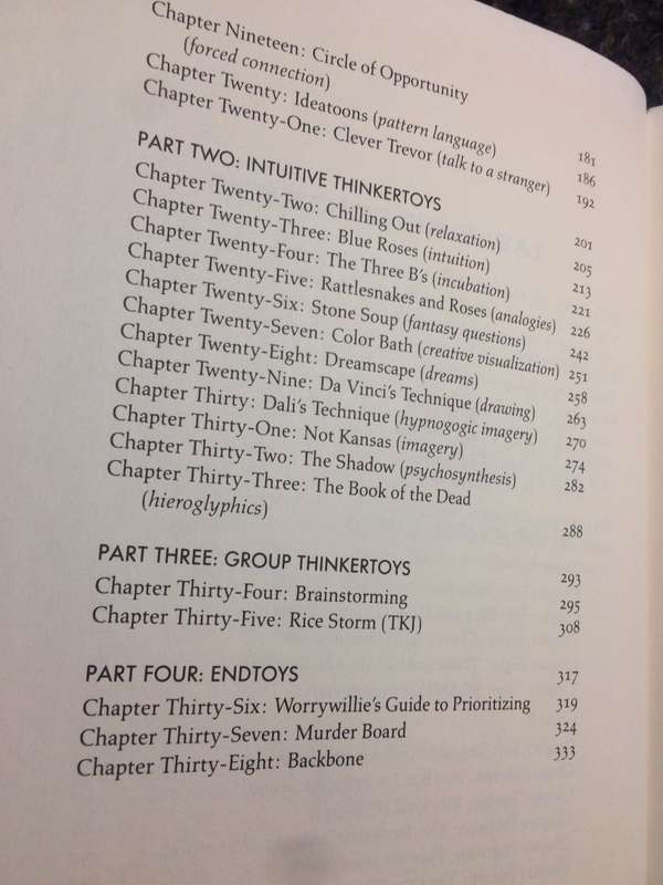 Thinkertoys: A Handbook of Business Creativity - Michael Michalko (1991 1st Edition)