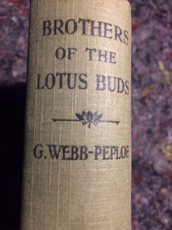 Brothers of the Lotus Buds - Godfrey Webb-Peploe (1931 1st Edition Hardcover)