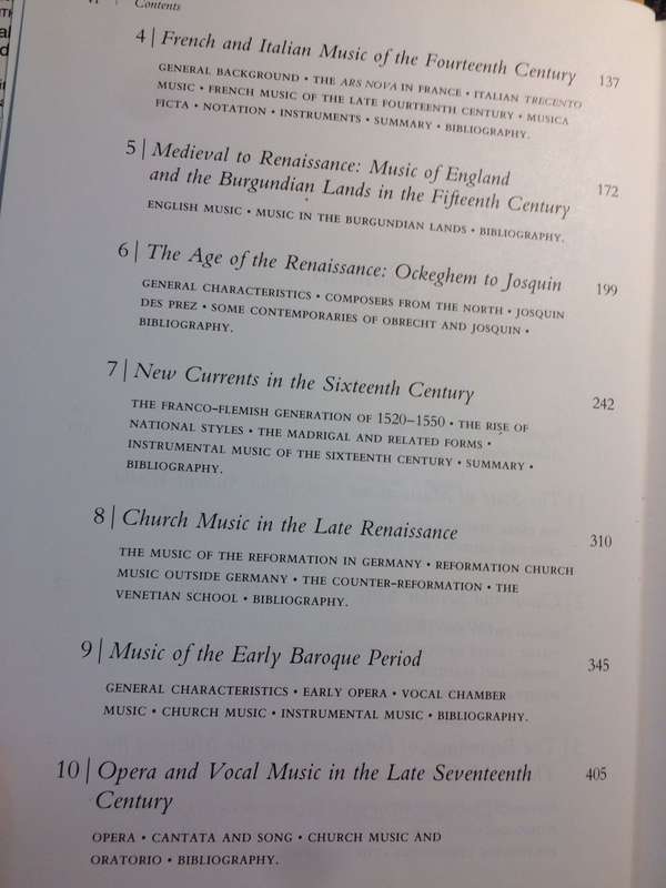 A History of Western Music: Fourth Edition - Donald J Grout & Claude V Palisca (HARDCOVER)