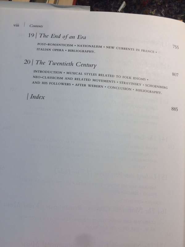 A History of Western Music: Fourth Edition - Donald J Grout & Claude V Palisca (HARDCOVER)