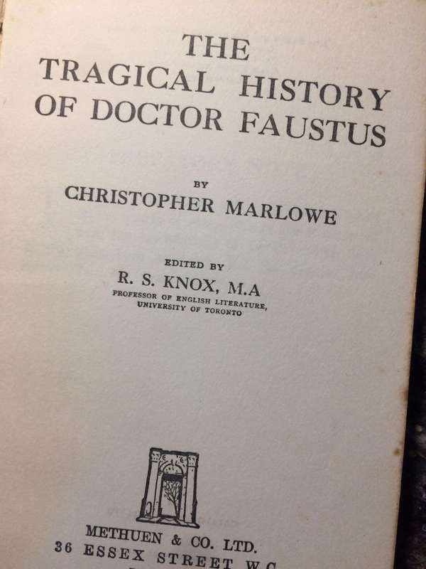 Doctor Faustus - Christopher Marlowe (1954)