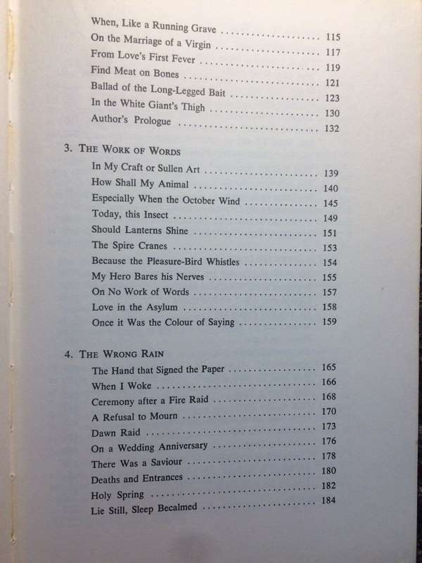 The World of Dylan Thomas - Clark Emery (1971 1st Edition Hardcover)