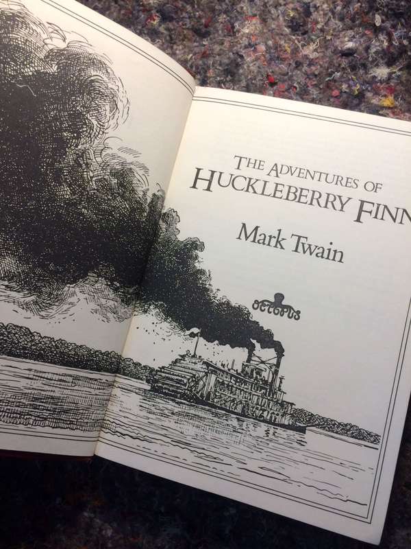 The Adventures of Huckleberry Finn - Mark Twain (1981 Hardcover)