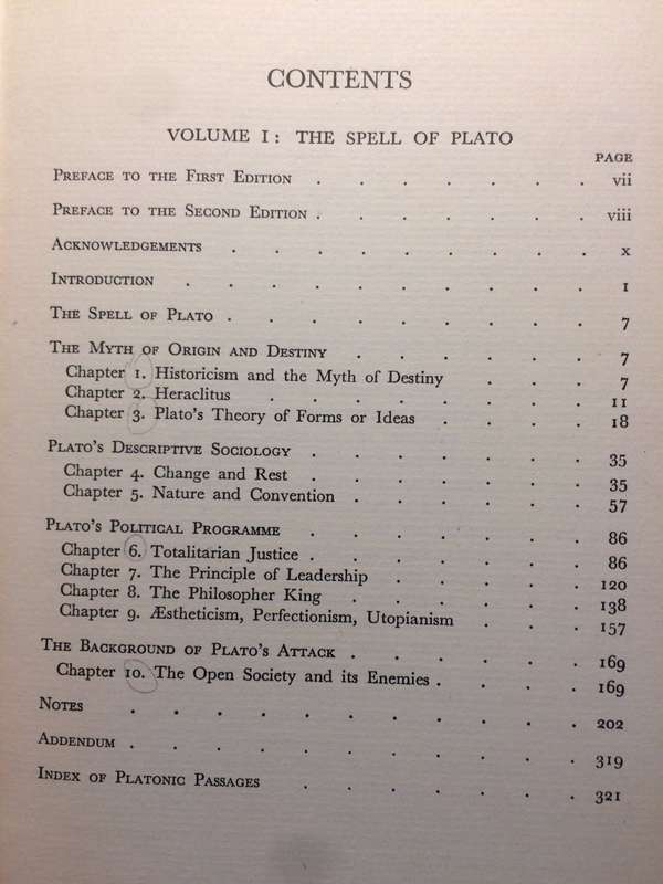 The Open Society and Its Enemies: Volumes I & II - Karl Popper (1957 2x Hardcover Set RARE)