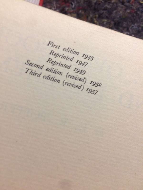 The Open Society and Its Enemies: Volumes I & II - Karl Popper (1957 2x Hardcover Set RARE)