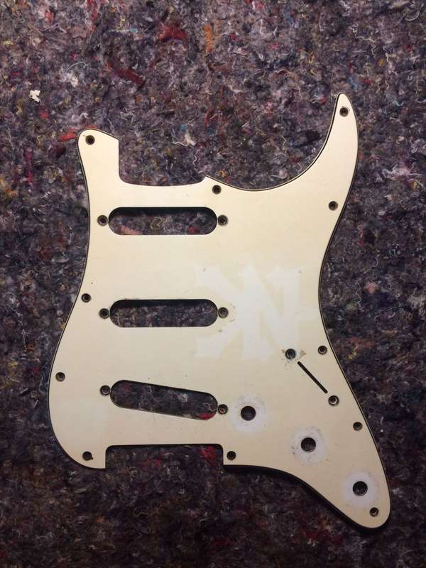 Genuine Fender Made in Mexico Stratocaster Pickguard