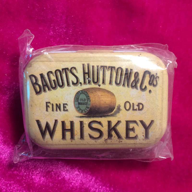 Retro Tin - Bagots, Hutton & Co's - Fine Old Whiskey