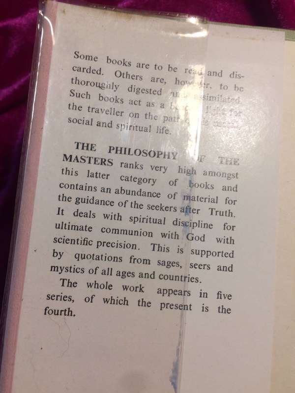 Philosophy of the Masters: Series IV - Huzur Maharaj Sawan Singh Ji (1977 Hardcover)