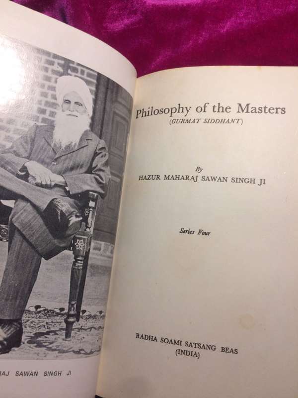Philosophy of the Masters: Series IV - Huzur Maharaj Sawan Singh Ji (1977 Hardcover)