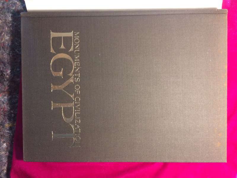 Monuments of Civilization: Egypt - Claudio Barocas (1973 1st Edition Large Format Hardcover)
