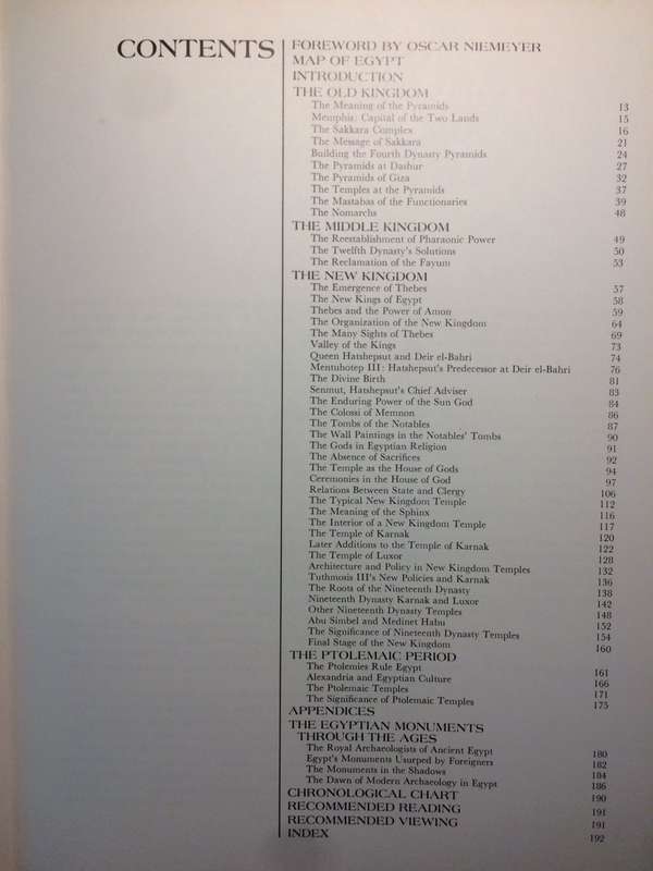 Monuments of Civilization: Egypt - Claudio Barocas (1973 1st Edition Large Format Hardcover)