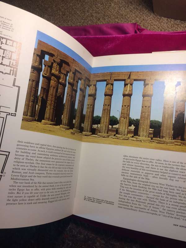 Monuments of Civilization: Egypt - Claudio Barocas (1973 1st Edition Large Format Hardcover)