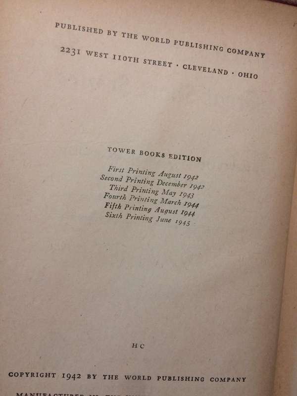 World's Great Short Stories (1945 Hardcover)