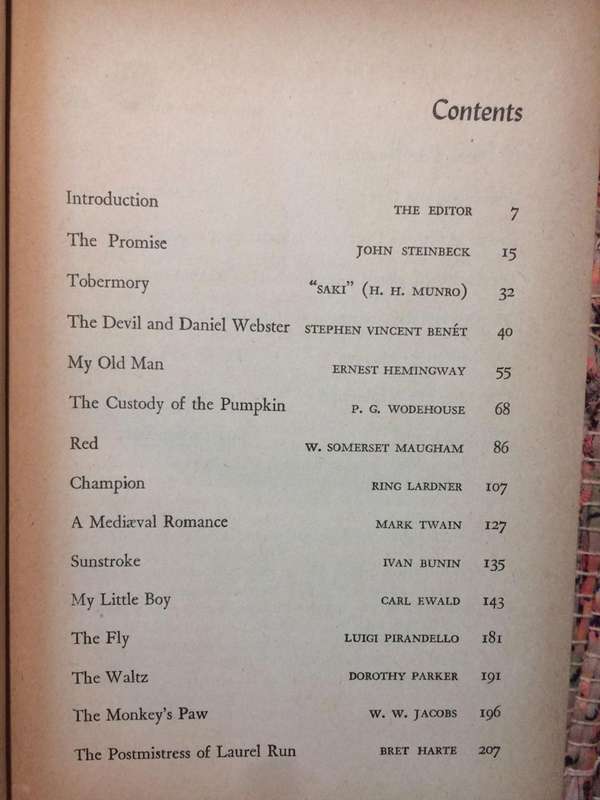 World's Great Short Stories (1945 Hardcover)