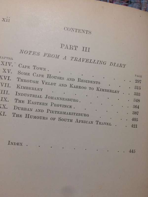 South Africa: Past and Present History, Politics and Native Affairs - Violet R Markham (1900 1st Ed)