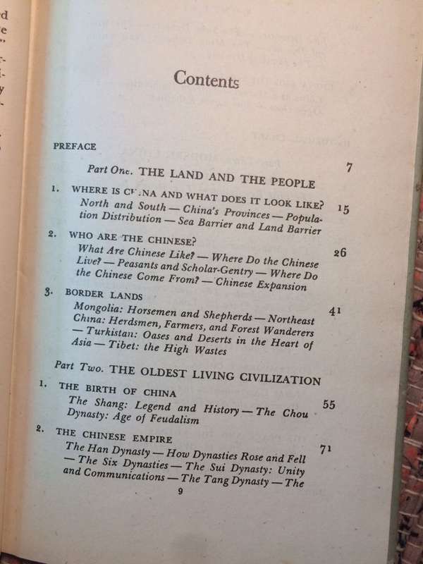 The Making of Modern China: A Short History - Owen & Eleanor Lattimore (1945 1st Edition Hardcover)