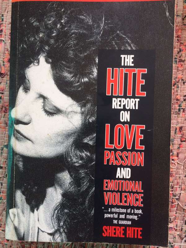 The Hite Report on Love, Passion and Emotional Violence - Shere Hite (RARE)