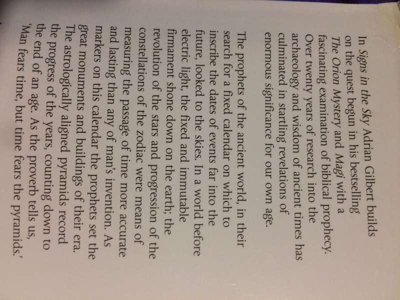 Signs in the Sky: Prophecies for the Birth of a New Age - Adrian Gilbert (2000 1st Edition)