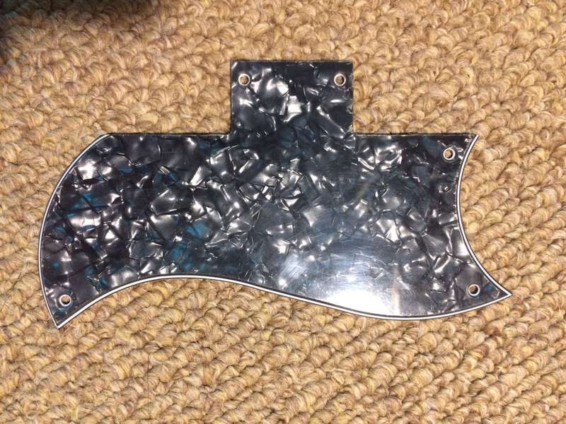 Black Pearloid Pickguard for Gibson/Epiphone SG