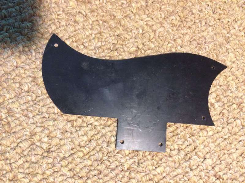 Black Pearloid Pickguard for Gibson/Epiphone SG