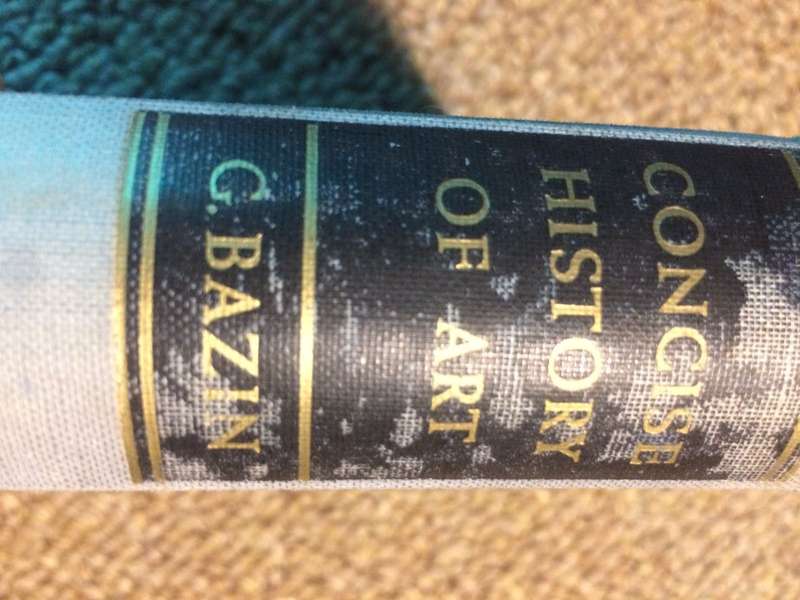 A Concise History of Art - Germain Bazin (1958 HARDCOVER)