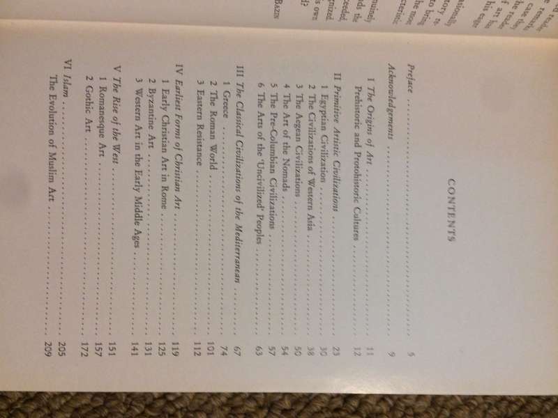 A Concise History of Art - Germain Bazin (1958 HARDCOVER)