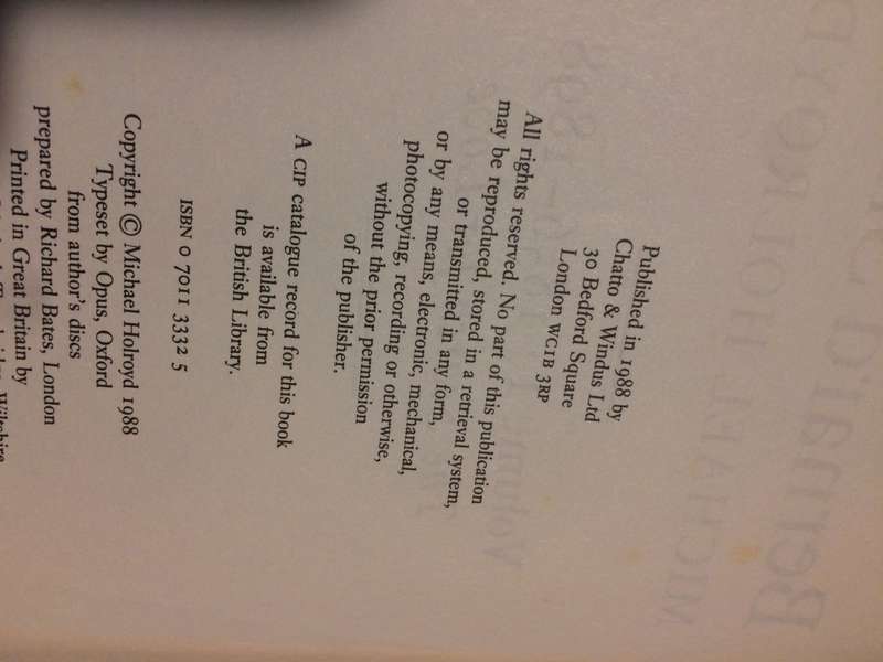 Bernard Shaw: The Search for Love - Michael Holroyd (1988 1st Edition Hardcover)