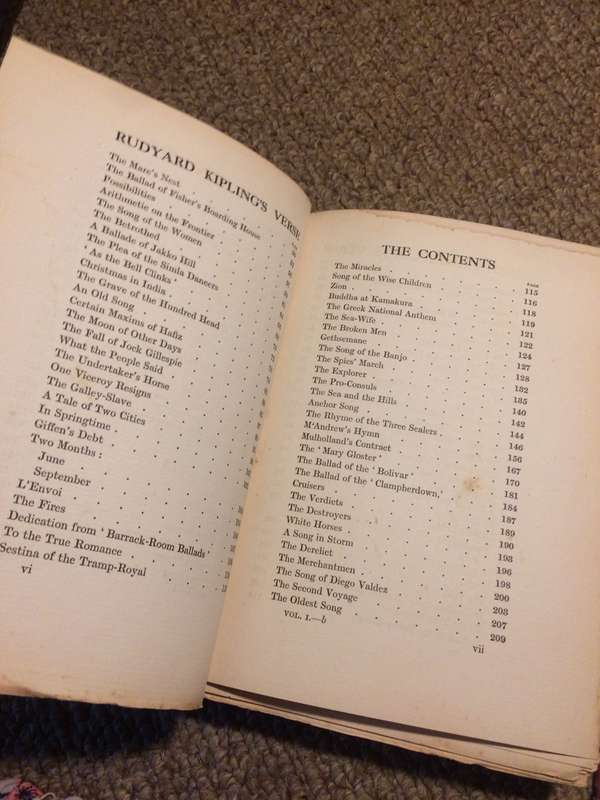 Rudyard Kipling's Verse: Inclusive Edition 1885 - 1918 Volumes 1 & 2
