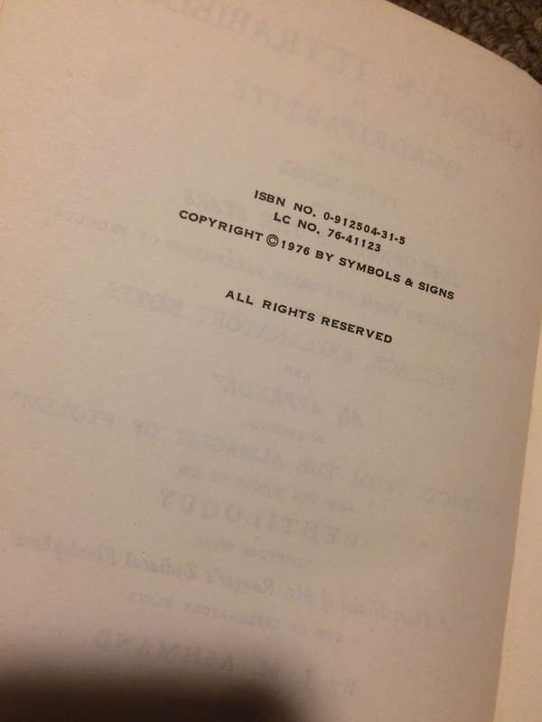 Ptolemy`s Tetrabiblos or Quadripartite Being Four Books of the Influence of the Stars - J.M. Ashmand