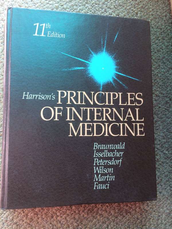 Harrison's Principles of Internal Medicine - 11th Edition (Extra Large Hardcover)