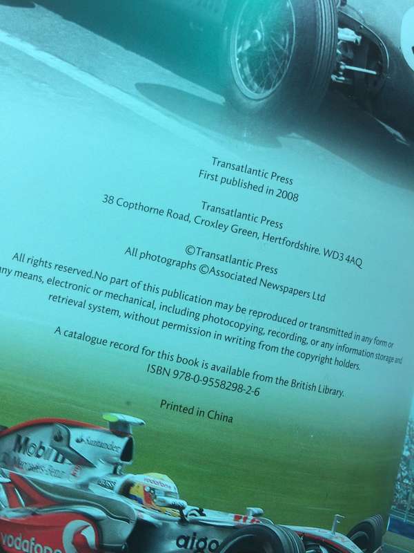 Formula One: The Complete Story | Classic, Rare and Unseen - Tim Hill (2008 1st Edition)