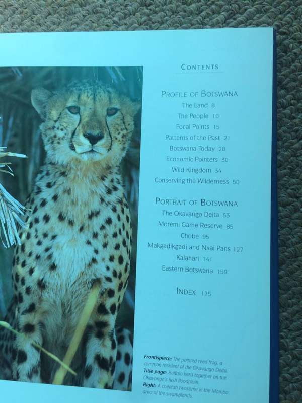 This is Botswana - Daryl & Sharna Balfour, Text by Peter Joyce (2005 Hardcover RARE)
