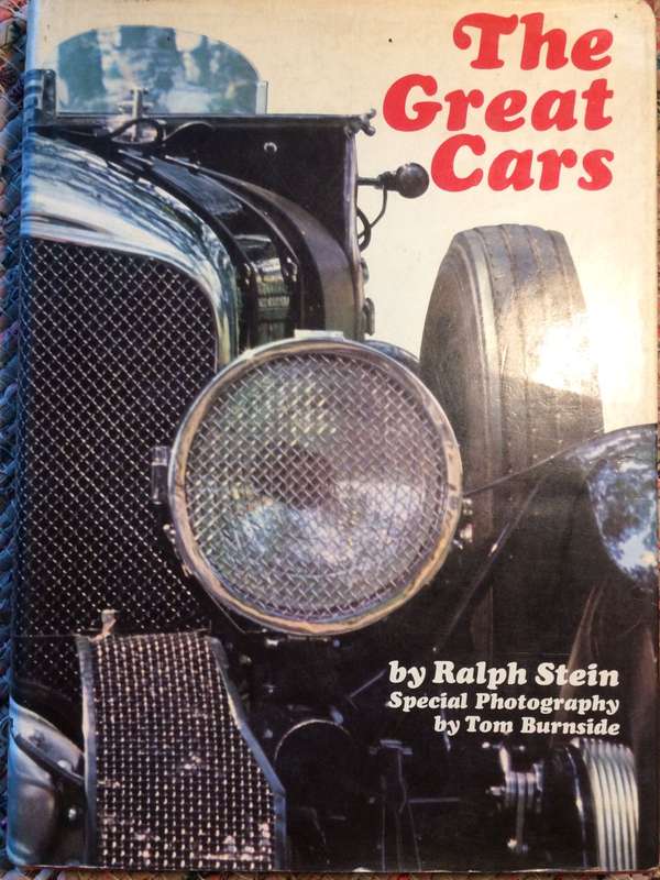 The Great Cars - Ralph Stein (1967 1st Edition Hardcover)