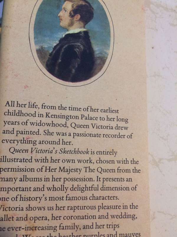 Queen Victoria's Sketchbook - Marina Warner (1979 1st Edition Hardcover)