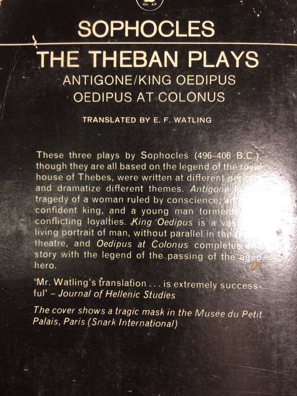 The Theban Plays - Sophocles