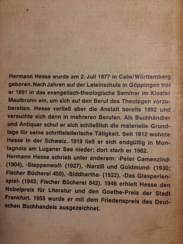 Marchen - Herman Hesse (Original German Edition)