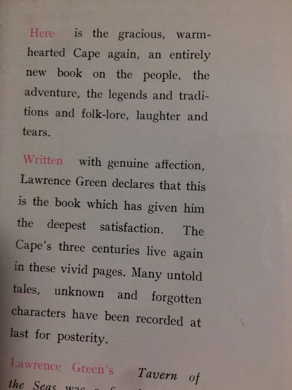 Grow Lovely, Growing Old - Lawrence G Green (1957 Hardcover)