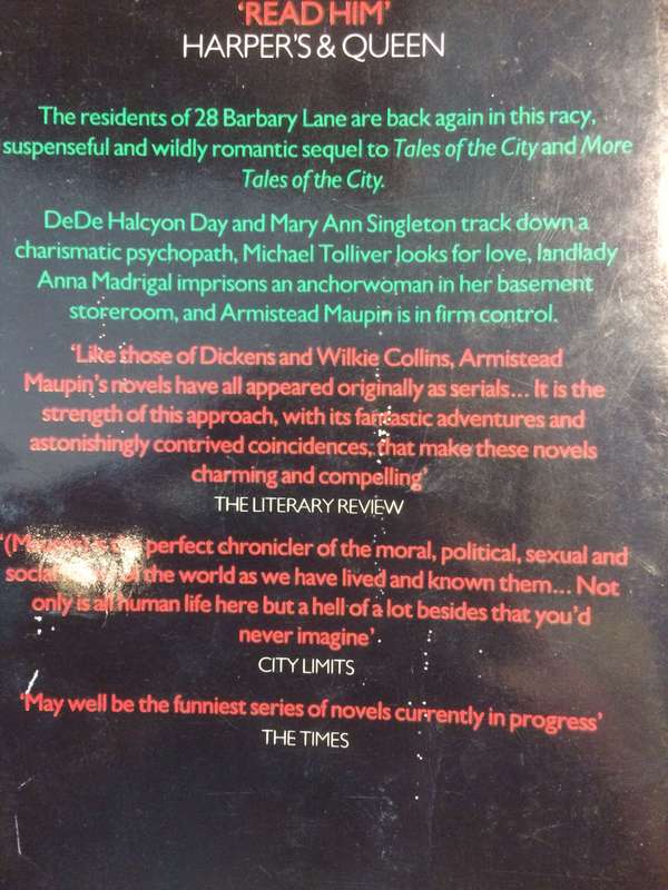 Tales of the City - Armistead Maupin