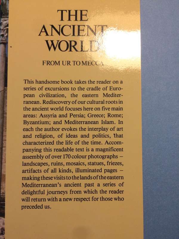 The Ancient World - Wilhelm Ziehr (1982 Hardcover Ex)