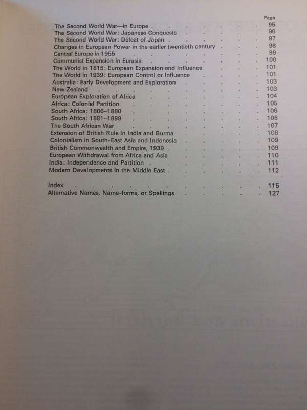 An Outline Atlas of World History - RR Sellman