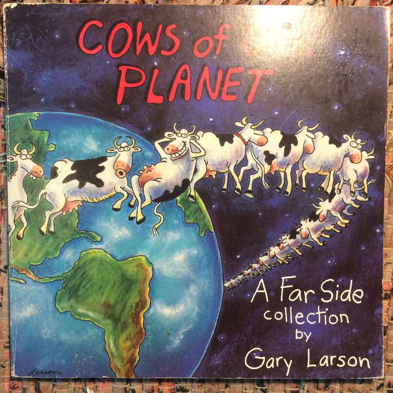Cows of Our Planet: A Far Side Collection - Gary Larson (1992 1st Edition)