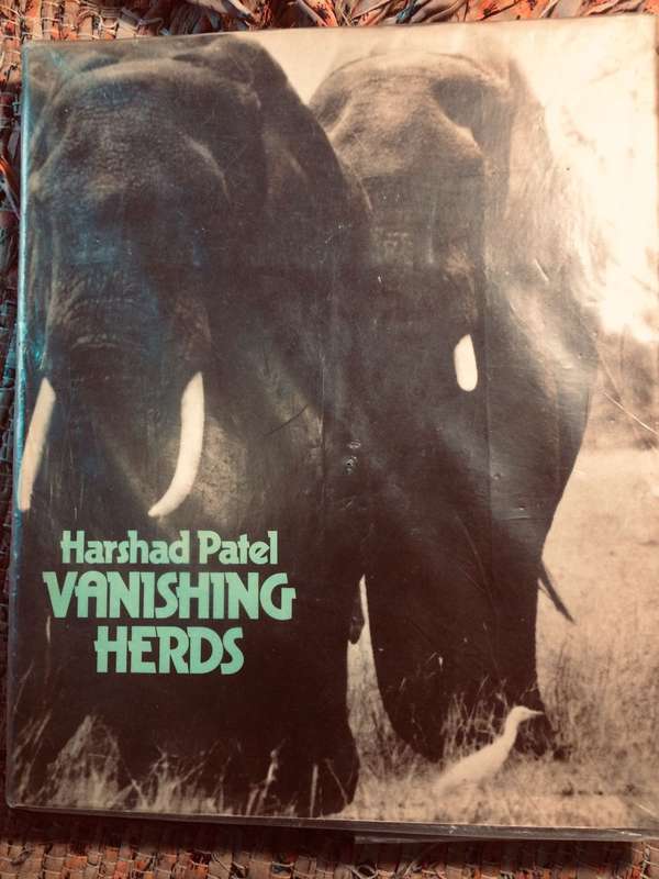 Vanishing Herds - Harshad C Patel (1973 1st Edition Large Format Hardcover) | MacMillan
