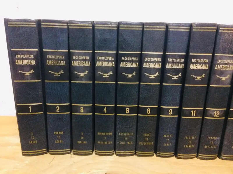 Encyclopedia Americana Set - 25 Volumes (1970)