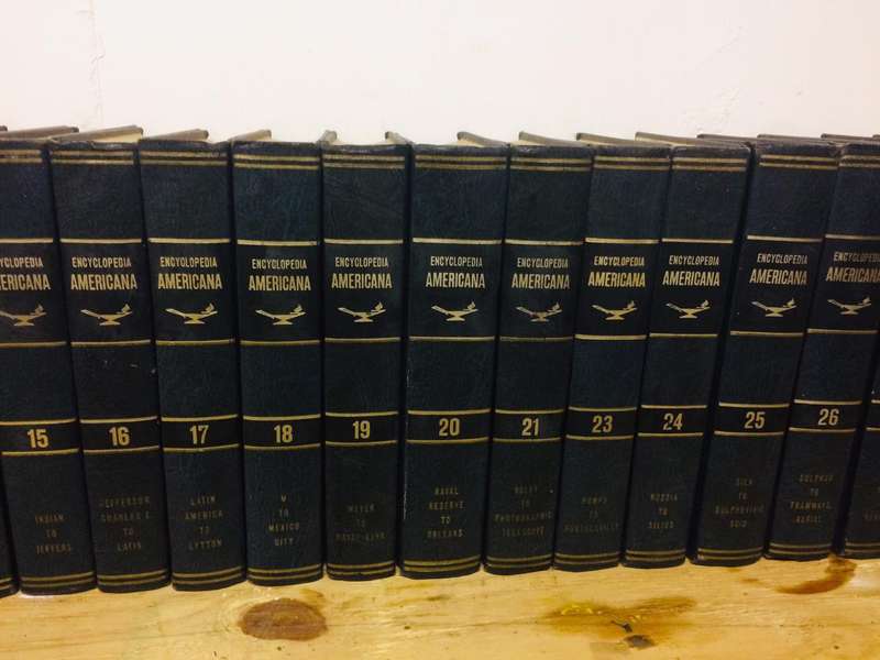 Encyclopedia Americana Set - 25 Volumes (1970)
