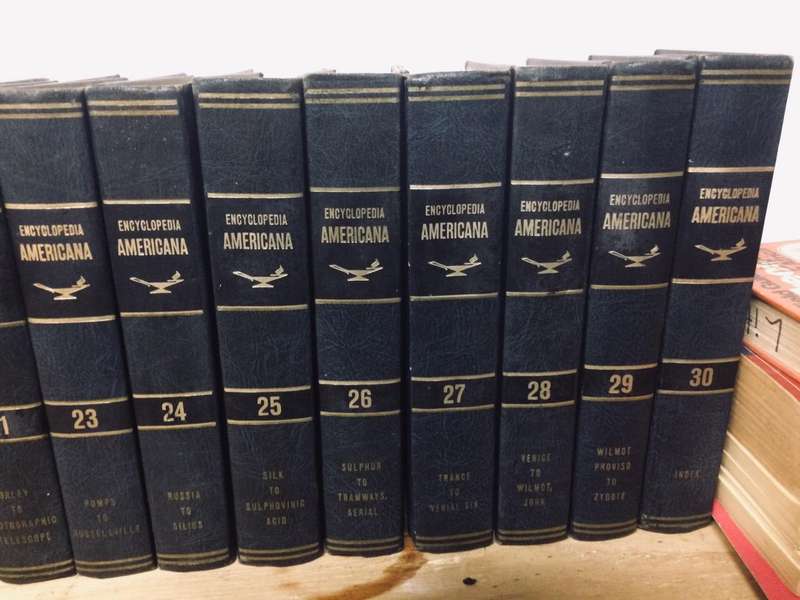 Encyclopedia Americana Set - 25 Volumes (1970)