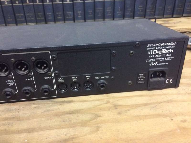 DigiTech Studio Vocalist Pro- Rack Mount Harmonizer and Vocal Processor