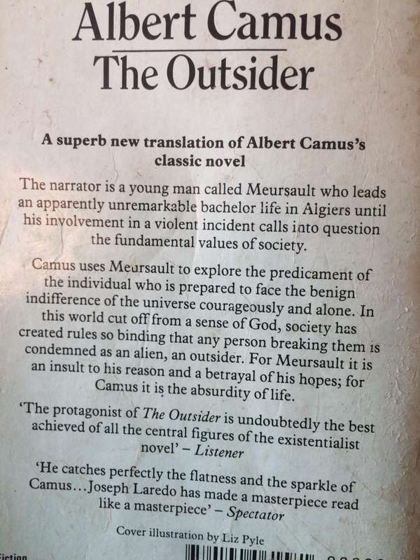 Albert Camus - The Outsider
