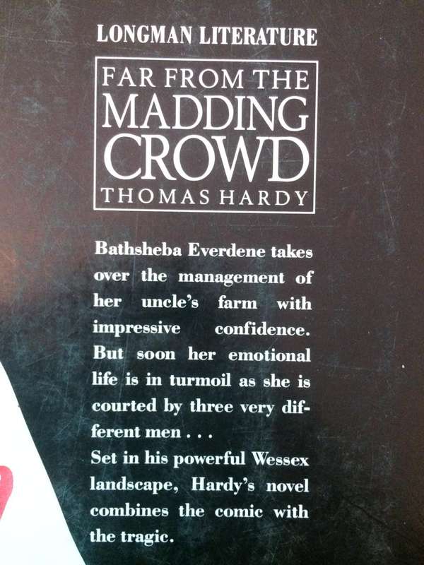 Far from the Madding Crowd - Thomas Hardy (Longman Educational Edition 1993)