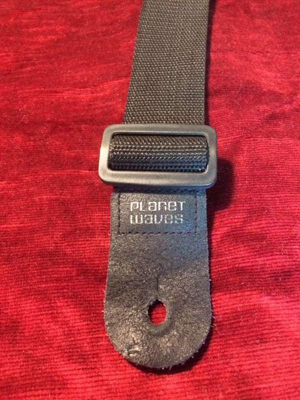 Planet Waves Guitar Strap - Nylon with Leather Ends